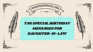 200+ Tag Special Birthday Messages for Daughter-in-Law