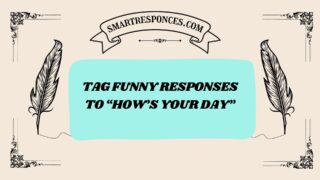 200+ Tag Funny Responses to “How’s Your Day”
