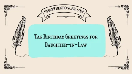 200+ Tag Birthday Greetings for Daughter-in-Law