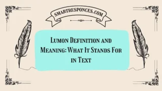 Lumon Definition and Meaning: What It Stands For in Text