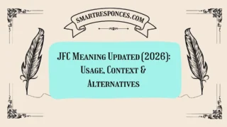 JFC Meaning Updated (2026): Usage, Context & Alternatives
