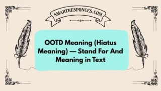 OOTD Meaning (Hiatus Meaning) — Stand For And Meaning in Text
