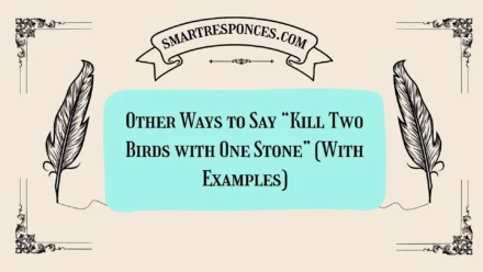 20 Other Ways to Say “Kill Two Birds with One Stone” (With Examples)