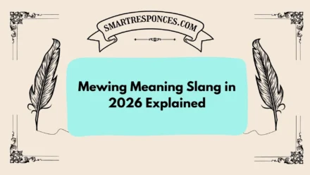 Mewing Meaning Slang in 2026 Explained