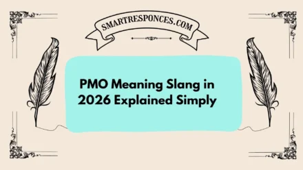 PMO Meaning Slang in 2026 Explained Simply
