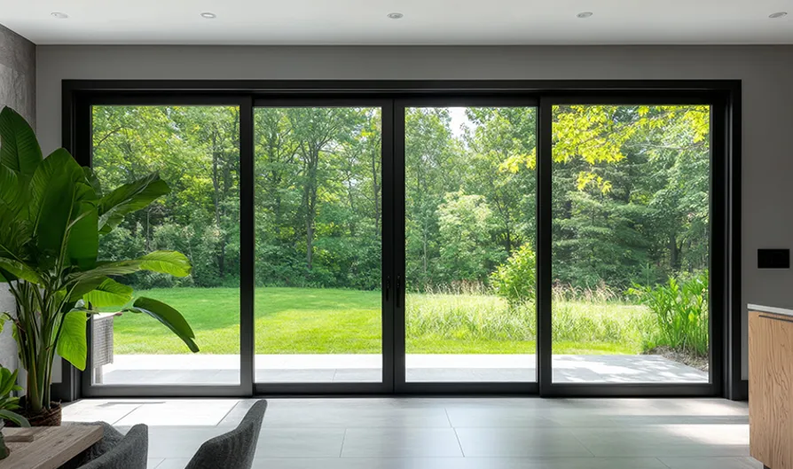 Urban Homes Feel Bigger with Floor-to-Ceiling Windows and Doors